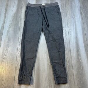 Koto Jogger Pants Mens Small Gray Slim Fit Tapered Elastic Waist Drawstring Men